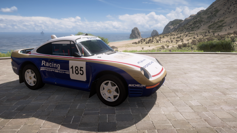 1985 Porsche #185 959 Prodrive Rally Raid